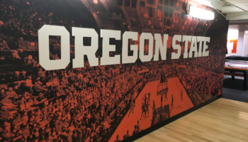Oregon State Men's Basketball Locker Room
